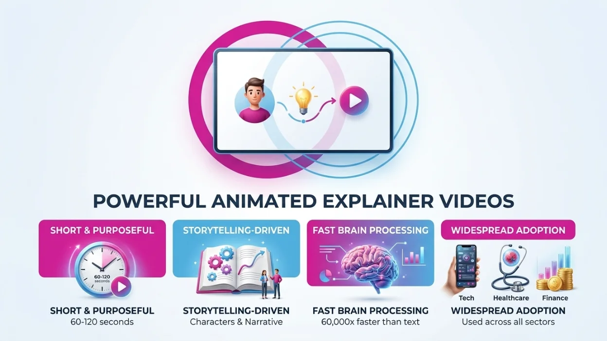 What is an animated explainer video