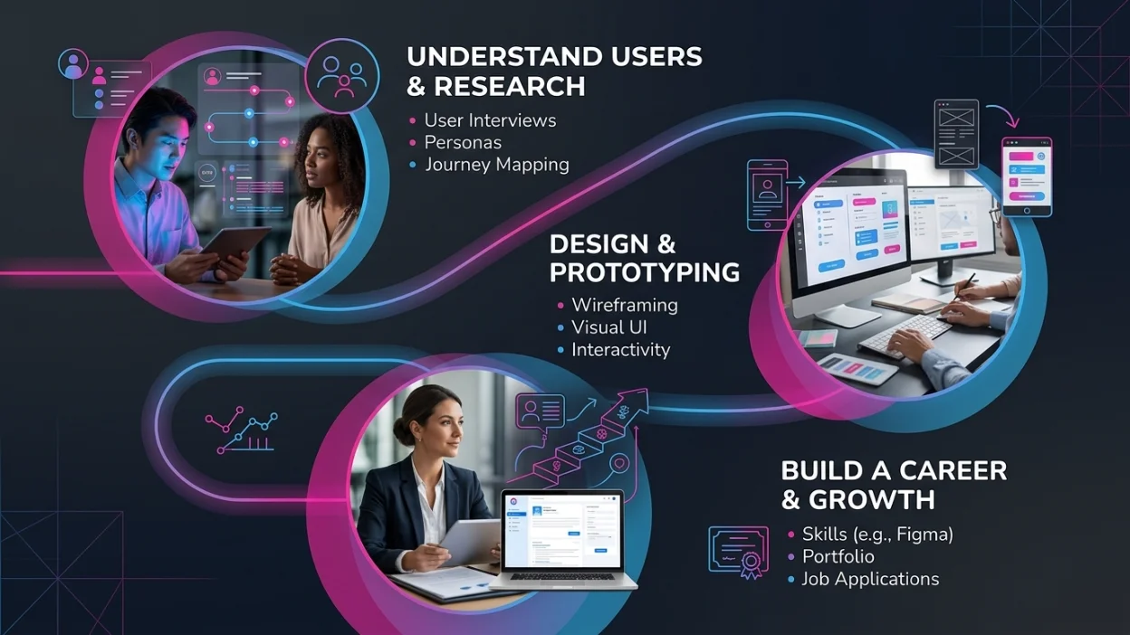 UI/UX Design Explained: What It Is, Who Does It & How to Build a Career in It